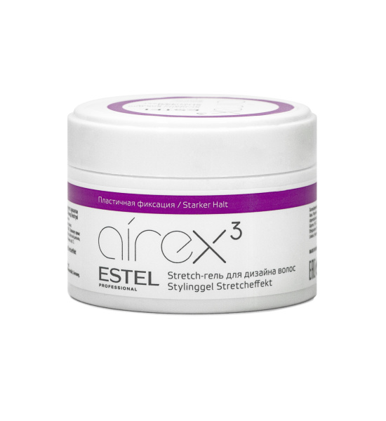 Стрейч-гель AIREX для дизайна волос-пластичная фиксация Estel