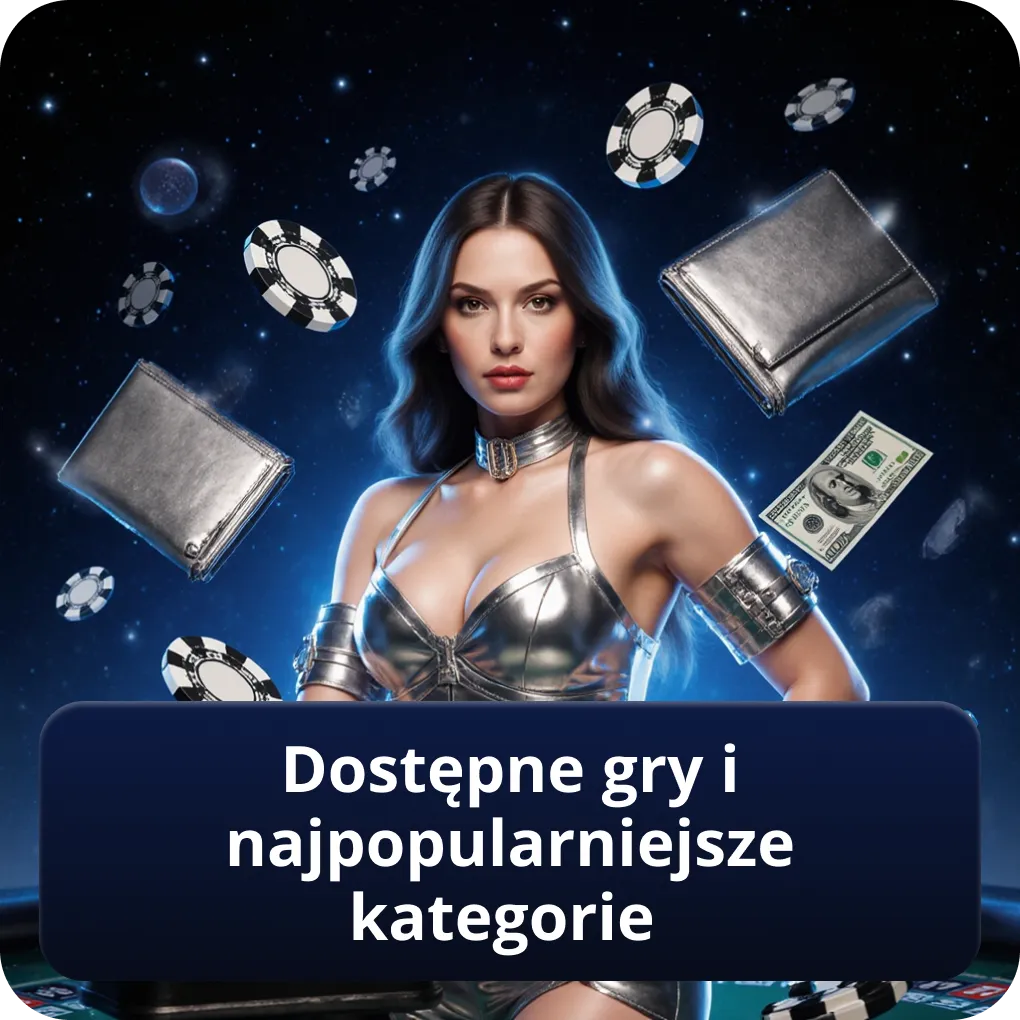 Dostępne gry i najpopularniejsze kategorie Flagman Casino