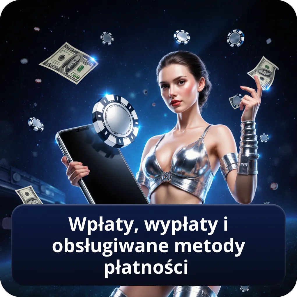 Wpłaty, wypłaty i metody płatności Flagman Casino