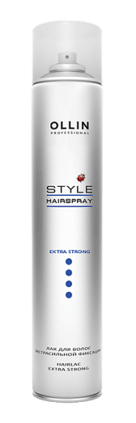 Лак для волос экстрасильной фиксации  450мл OLLIN STYLE