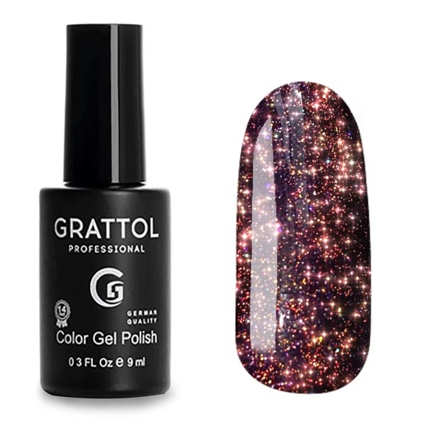 Гель-лак Color Gel Polish Bright Star 05 9 мл Grattol