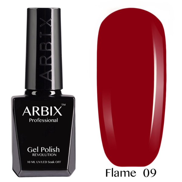 Гель-лак FLAME 09 Престиж 10 мл Arbix 