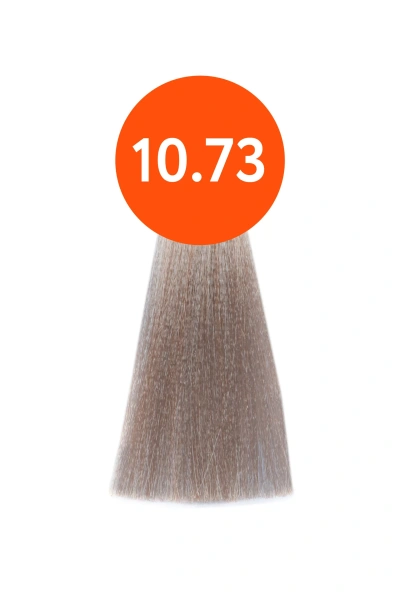 Крем-краска для волос "N-JOY" 10/73 светлый блондин коричнево–золотистый, 100мл Ollin