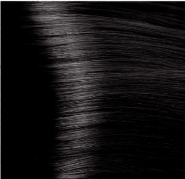 Крем-краска для волос 4.18 Коричневый лакричный “Hyaluronic acid”, 100мл Kapous