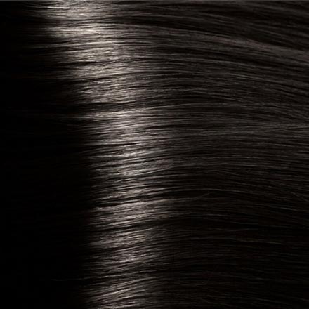Крем-краска для волос 4.00 Коричневый интенсивный “Hyaluronic acid”, 100мл Kapous