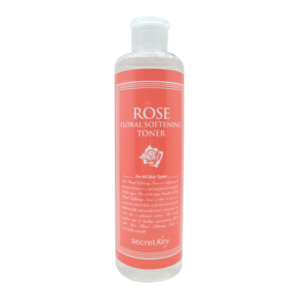 Увлажняющий тонер для лица с экстрактом дамасской розы ROSE FLORAL SOFTENING TONER 248 мл secret Key