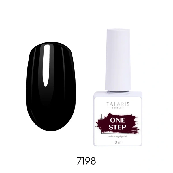 Гель-лак однофазный №7198 ONE STEP Pedicure gel polish,10мл  Runail