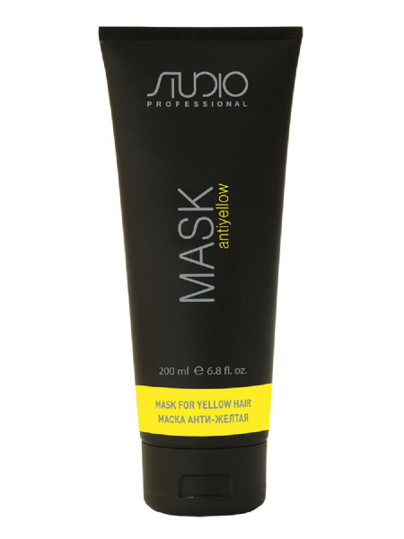 Маска для волос Анти-желтая «Antiyellow» линии Studio Professional, 200 мл