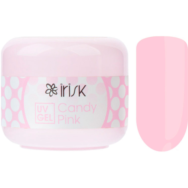 Камуфлирующий гель для наращивания 06 Candy Pink, 15мл Limited collection Irisk