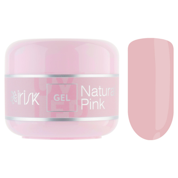 Камуфлирующий гель для наращивания 02 Natural Pink, 15мл Limited collection Irisk