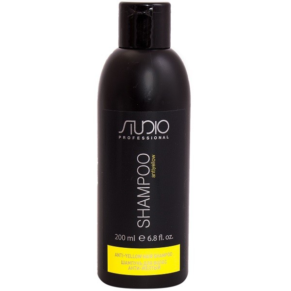 Шампунь для волос Анти-желтый «Antiyellow» линии Studio Professional, 200 мл