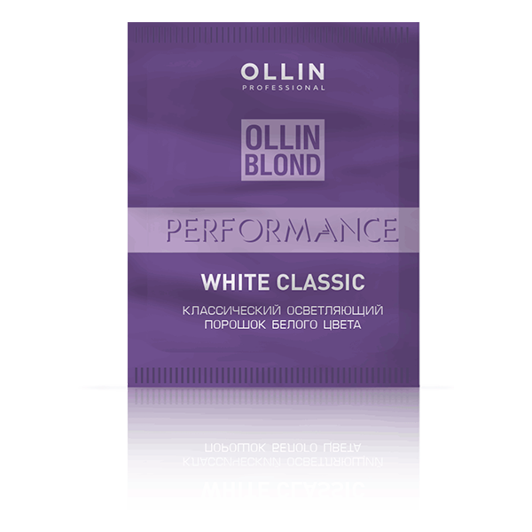 Классический Осветляющий порошок белого цвета 30 гр Ollin Blond 