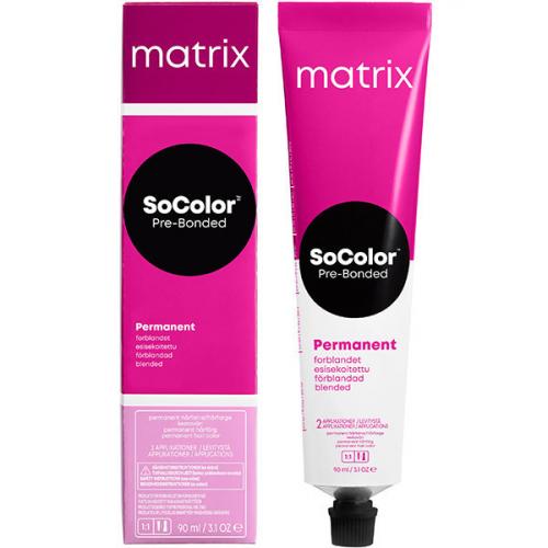 Крем-краска Matrix SoColor Pre-Bonded 5BV светлый шатен коричнево-перламутровый, 90 мл