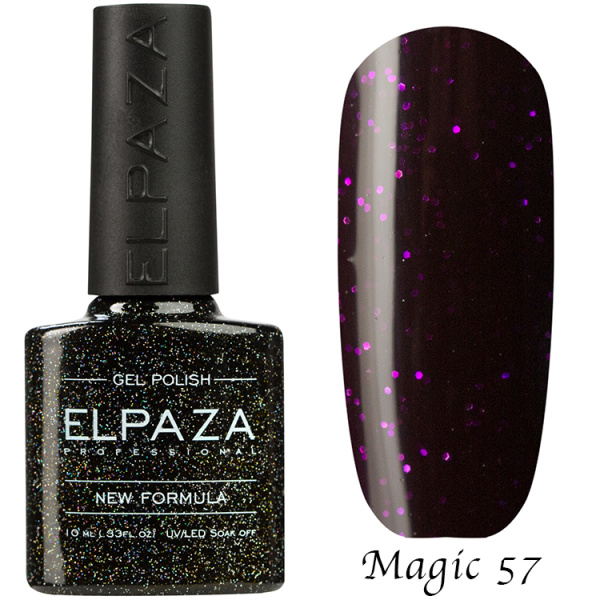 Гель-лак Magic Glitter 057 Тайна 10 мл Elpaza