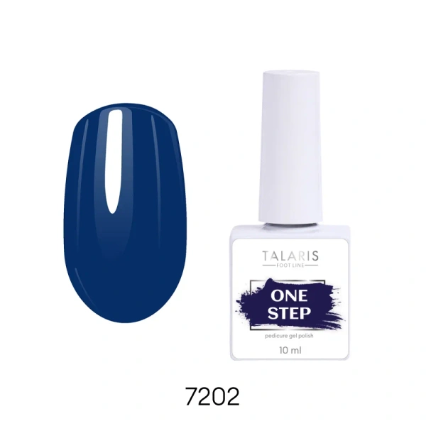 Гель-лак однофазный №7202 ONE STEP Pedicure gel polish,10мл  Runail