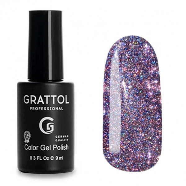 Гель-лак Color Gel Polish Bright Cristal 03 9 мл Grattol