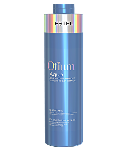 Шампунь  для интенсивного увлажнения волос OTIUM Aqua 1000 мл Estel