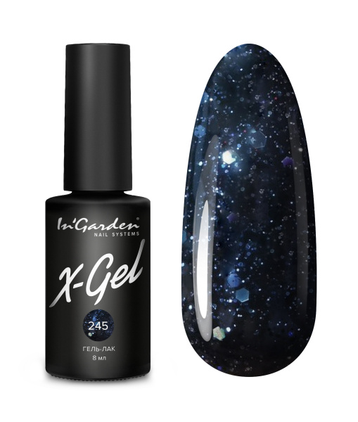 Гель-лак InGarden X-gel №245  Ингарден 11 мл