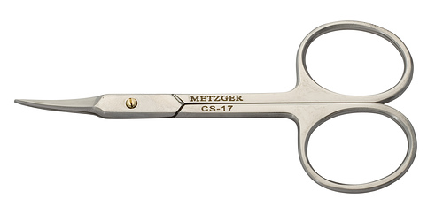 Ножницы для кожи Metzger CS-1/7-S (CVD) Изогнутые															
