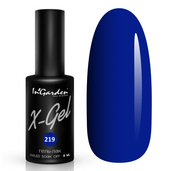 Гель-лак InGarden X-gel №219 синий