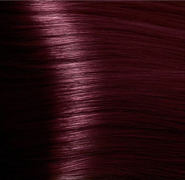 Крем-краска для волос 5.66 Светлый коричневый красный интенсивный “Hyaluronic acid”, 100мл Kapous