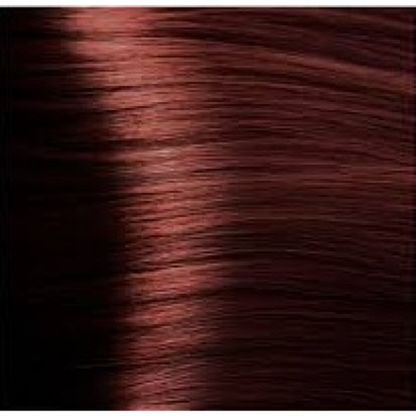Крем-краска для волос 6.66 Темный блондин красный интенсивный “Hyaluronic acid”, 100мл Kapous