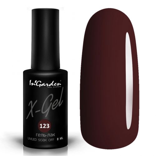 Гель-лак InGarden X-gel №123