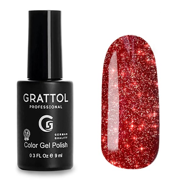 Гель-лак Color Gel Polish Bright Star 02 9 мл Grattol