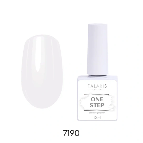 Гель-лак однофазный №7190 ONE STEP Pedicure gel polish,10мл  Runail