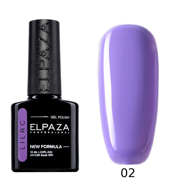 Гель-лак Lilac 02 Ласковый прибой 10 мл Elpaza