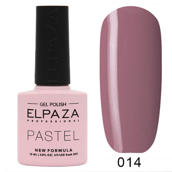 Гель-лак Pastel 014 Фондан 10 мл Elpaza