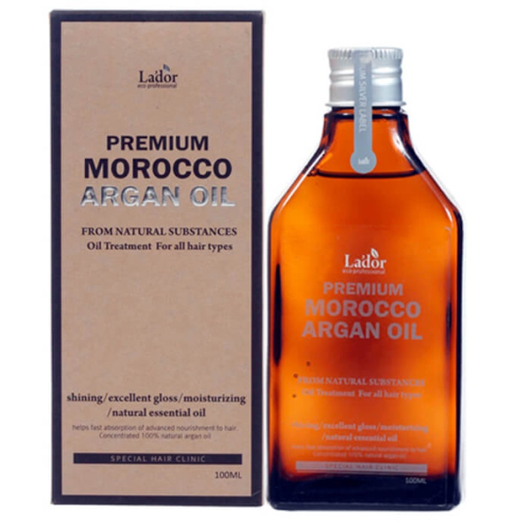 Аргановое масло для волос Premium Argan Hair Oil 100 мл Lador