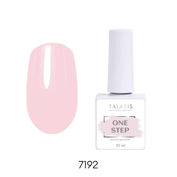 Гель-лак однофазный №7192 ONE STEP Pedicure gel polish,10мл  Runail