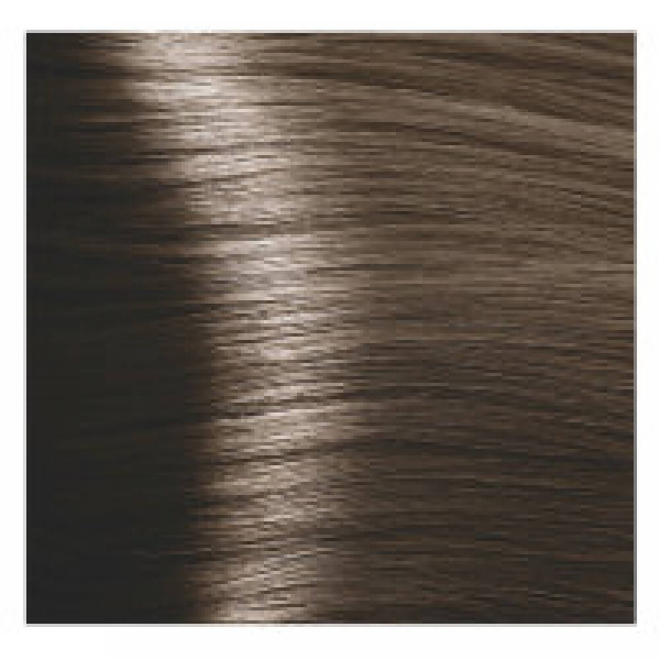 Крем-краска для волос 7.07 Блондин натуральный холодный “Hyaluronic acid”, 100мл Kapous