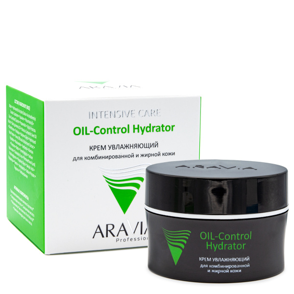 Крем увлажняющий для комбинированной и жирной кожи OIL-Control Hydrator, 50 млARAVIA Professional 