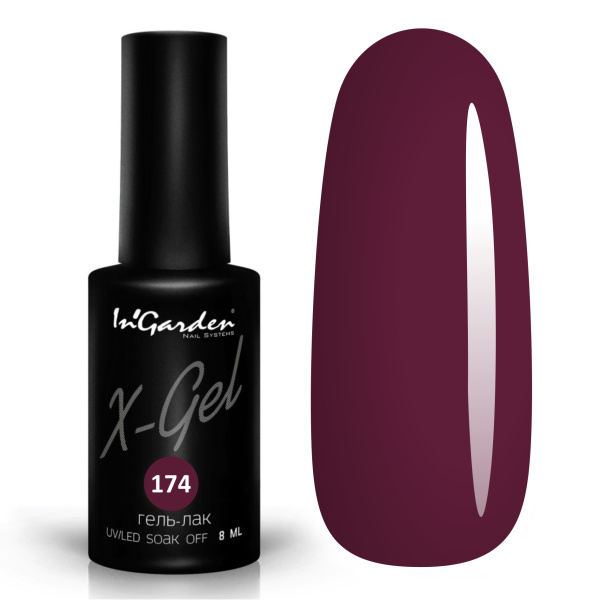 Гель-лак InGarden X-gel №174