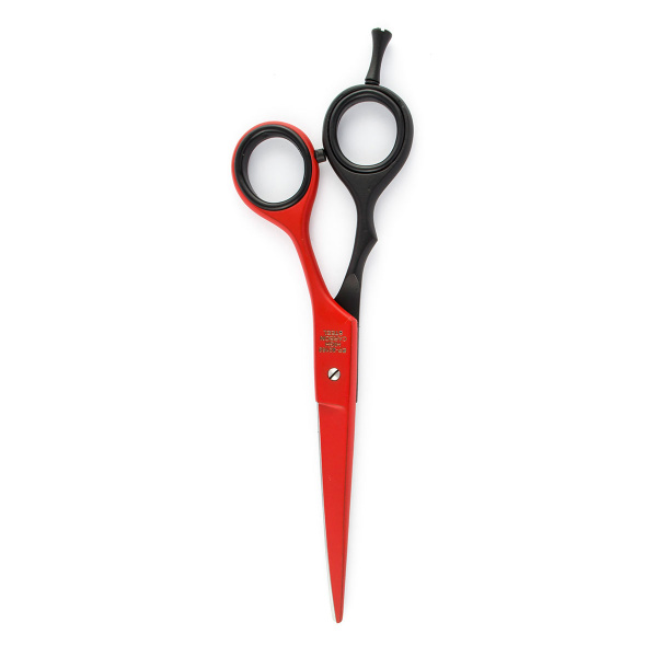 Ножницы парикмахерские PBS-EP-32162 Black/Red (6.0") с микронасечкой