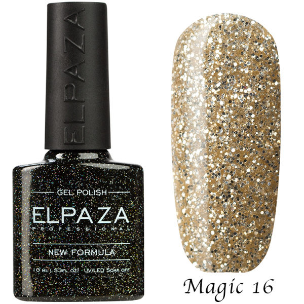 Гель-лак Magic Glitter 016 10 мл Elpaza